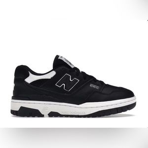 New Balance Black and White Sneakers with Chunky Sole